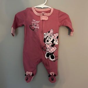 NWOT Disney Baby Minnie Mouse Jammies 3M